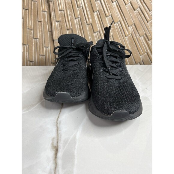 Nike React Infinity Run Flyknit 3 Triple Black DH5392-005 Sneakers Shoes Men 9.5 - Picture 5 of 11